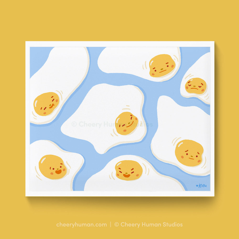 Eggs - Art Print