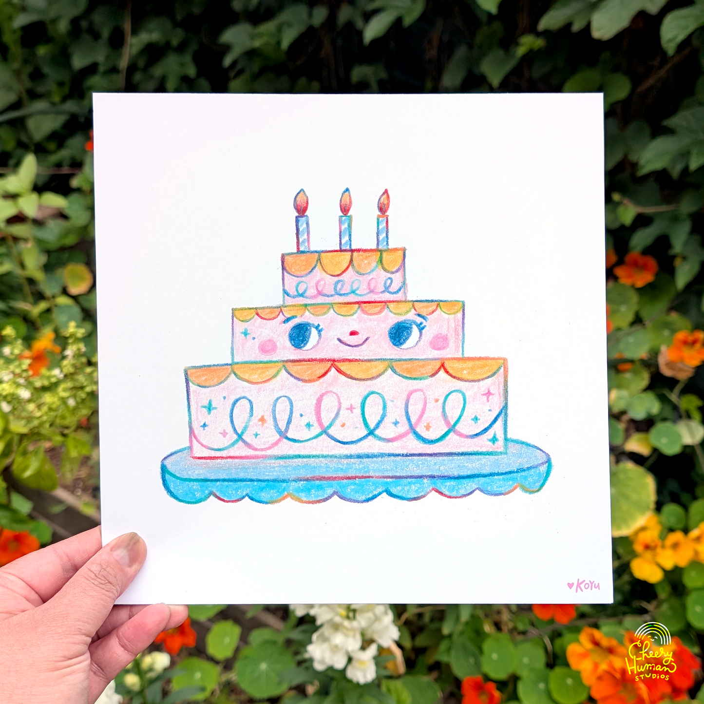 Celebration Cake - Art Print