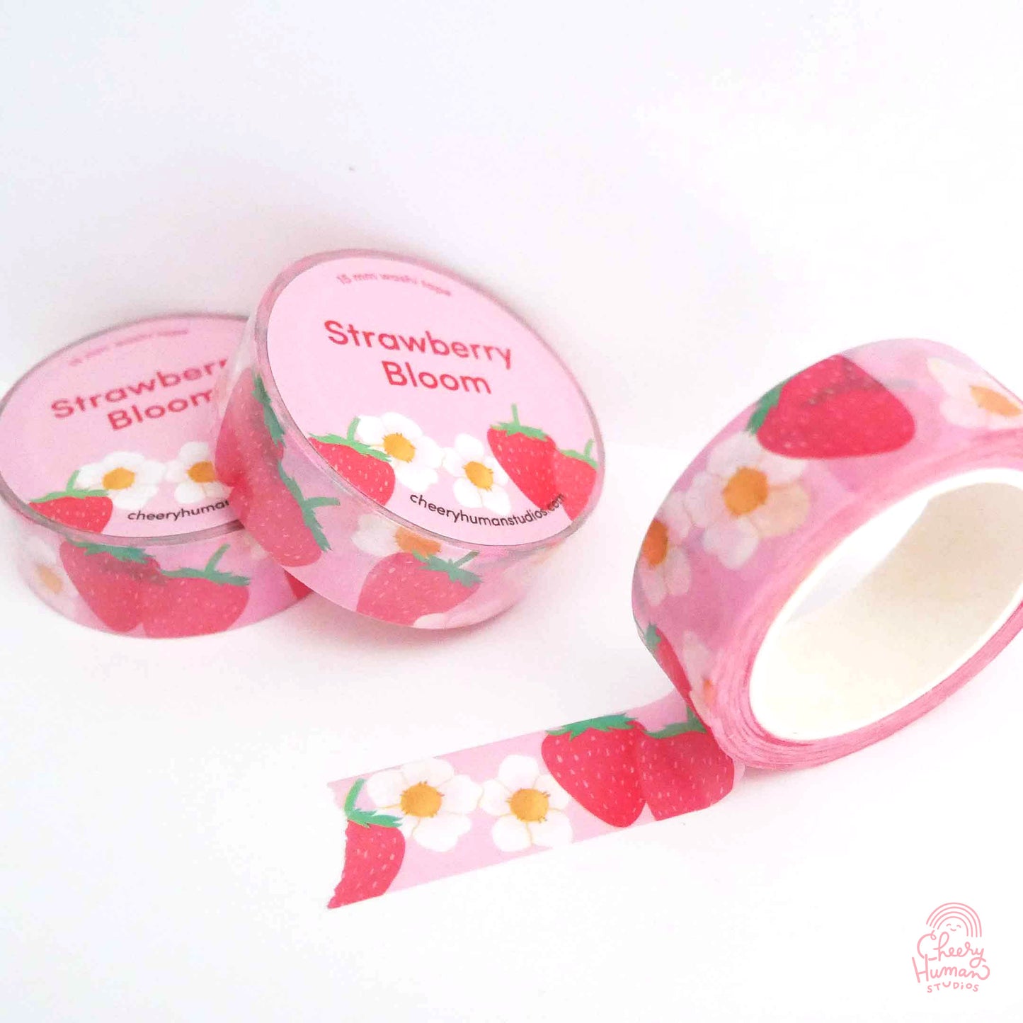 Strawberry Bloom - Washi Tape