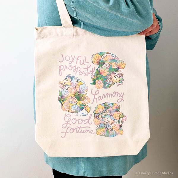 Year of the Dragon - Canvas Tote Bag