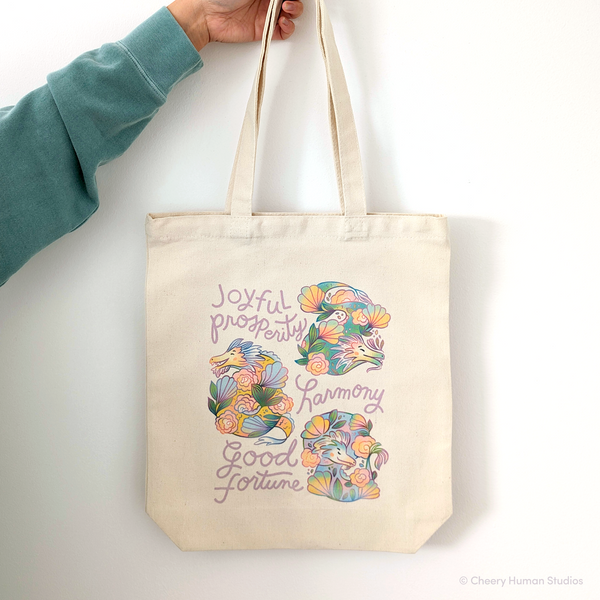 Year of the Dragon - Canvas Tote Bag