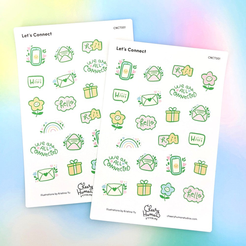 Connection Sticker Sheet