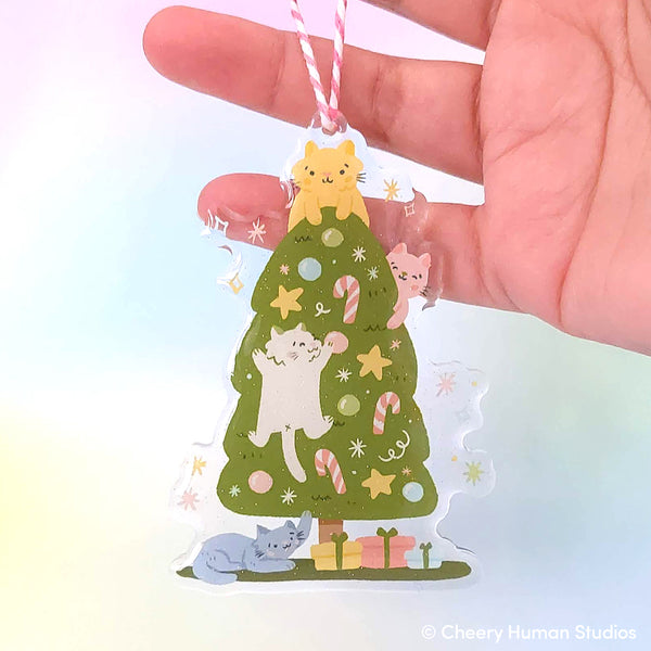 Catmas Tree Ornament | Cat Ornament | Holiday