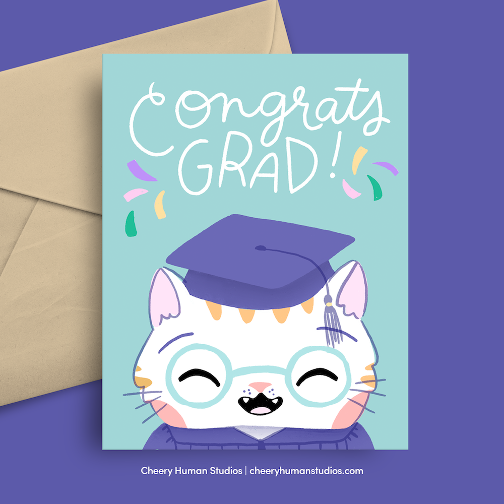 Congrats Grad - Greeting Card | Congrats | Graduation