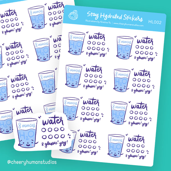 Build Your Own Sticker Sheet Pack of 5 | Planner Sticker Sheets