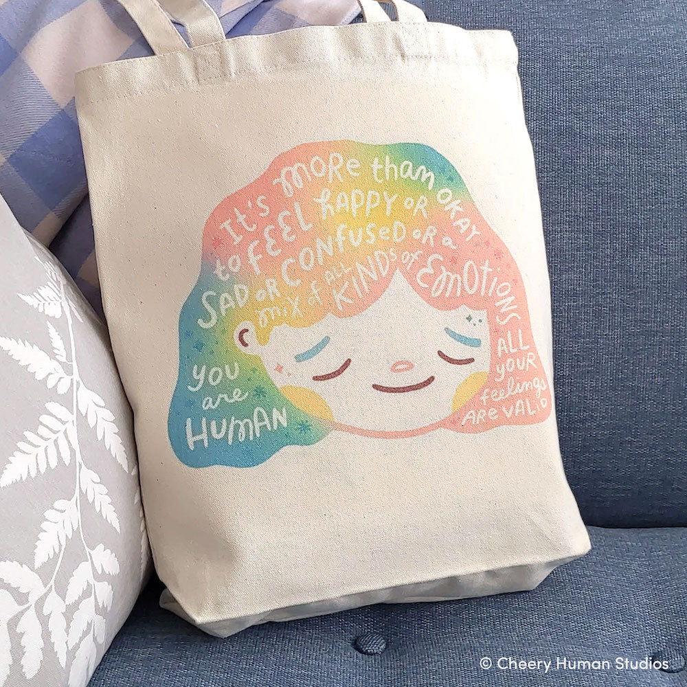 Hair Emotions 2: Feelings - Canvas Tote Bag