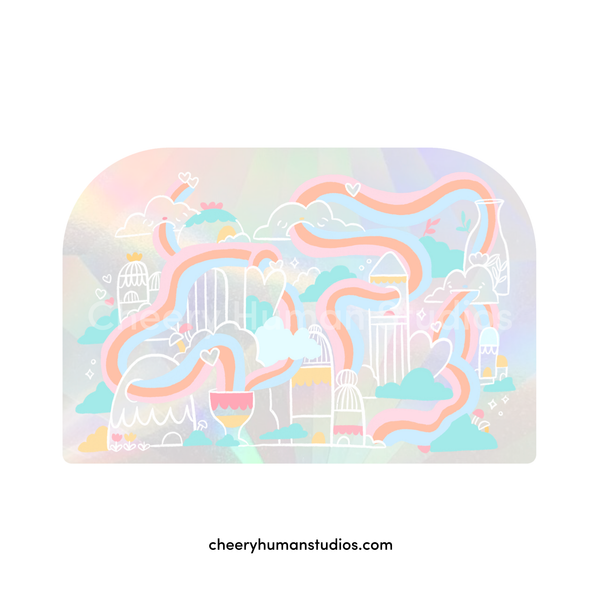 Rainbow Town - Rainbow Suncatcher