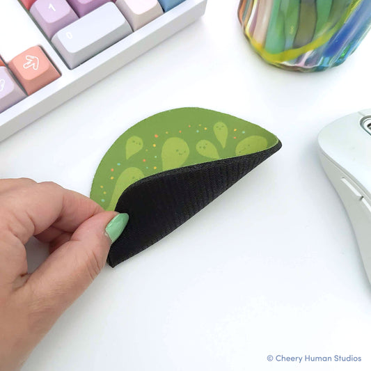 Spooky Cute Parade Coaster | Ghost & Pumpkin Coaster