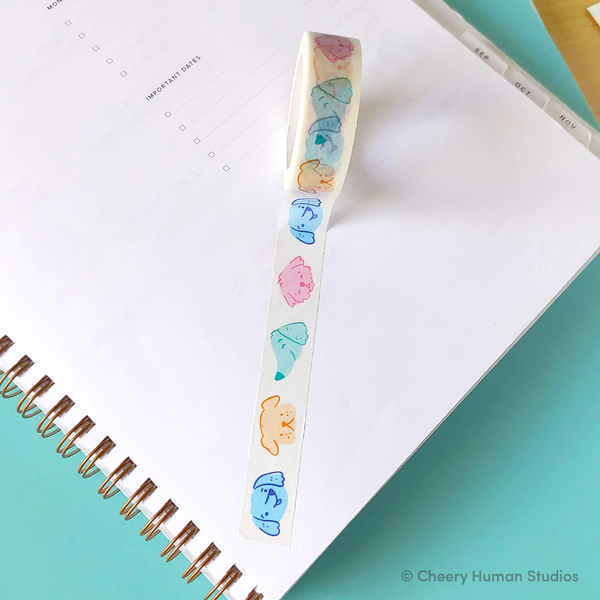 Colorful Dogs - Washi Tape