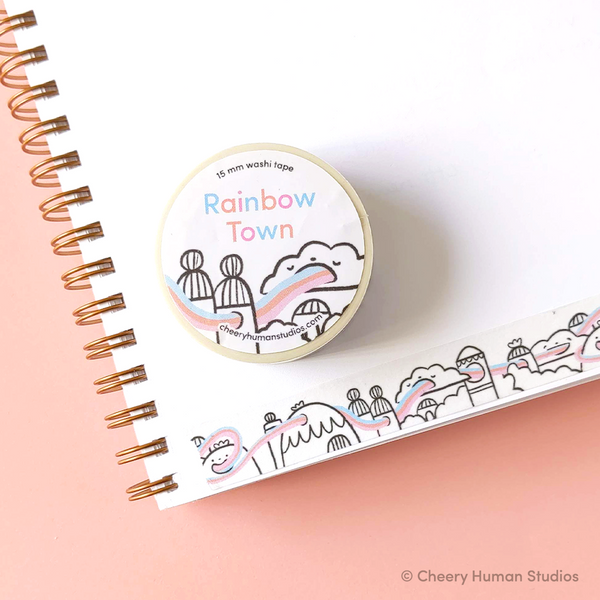 Rainbow Town - Washi Tape