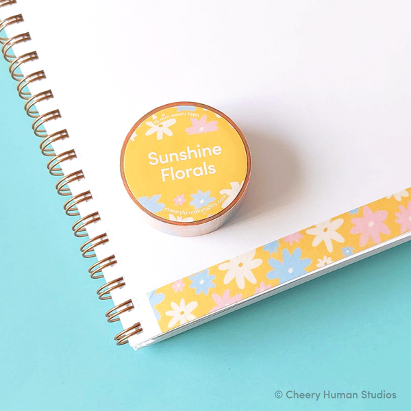 Sunshine Florals - Washi Tape