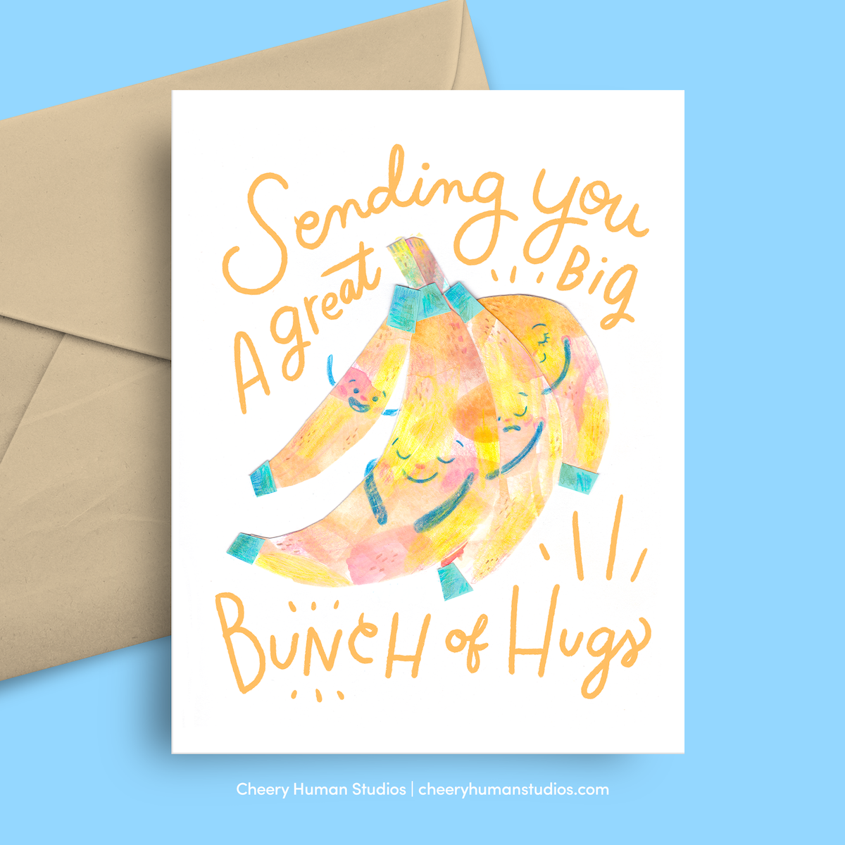 Bunch of Hugs - Greeting Card | Love & Friendship | Thinking of You