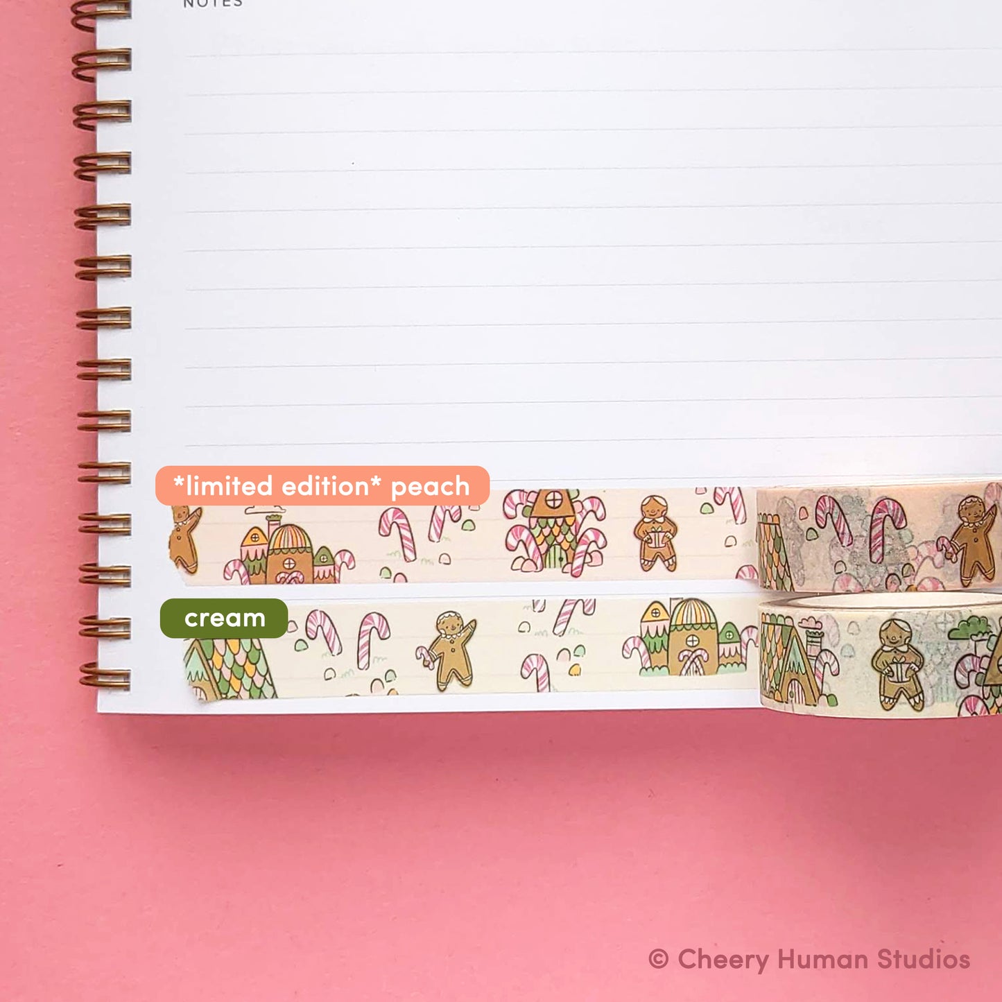 Gingerbread Village - Washi Tape