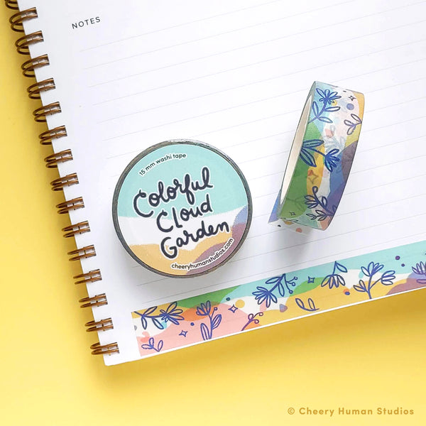 Colorful Cloud Garden - Washi Tape