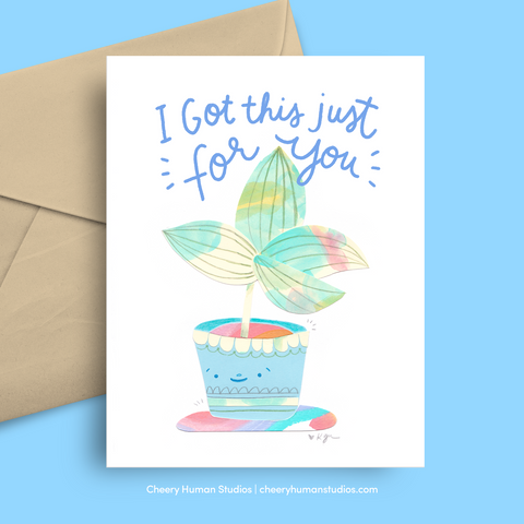 Just for You - Greeting Card | Love & Friendship | Thinking of You