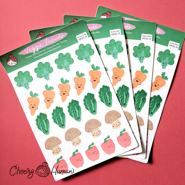 Build Your Own Sticker Sheet Pack of 5 | Planner Sticker Sheets