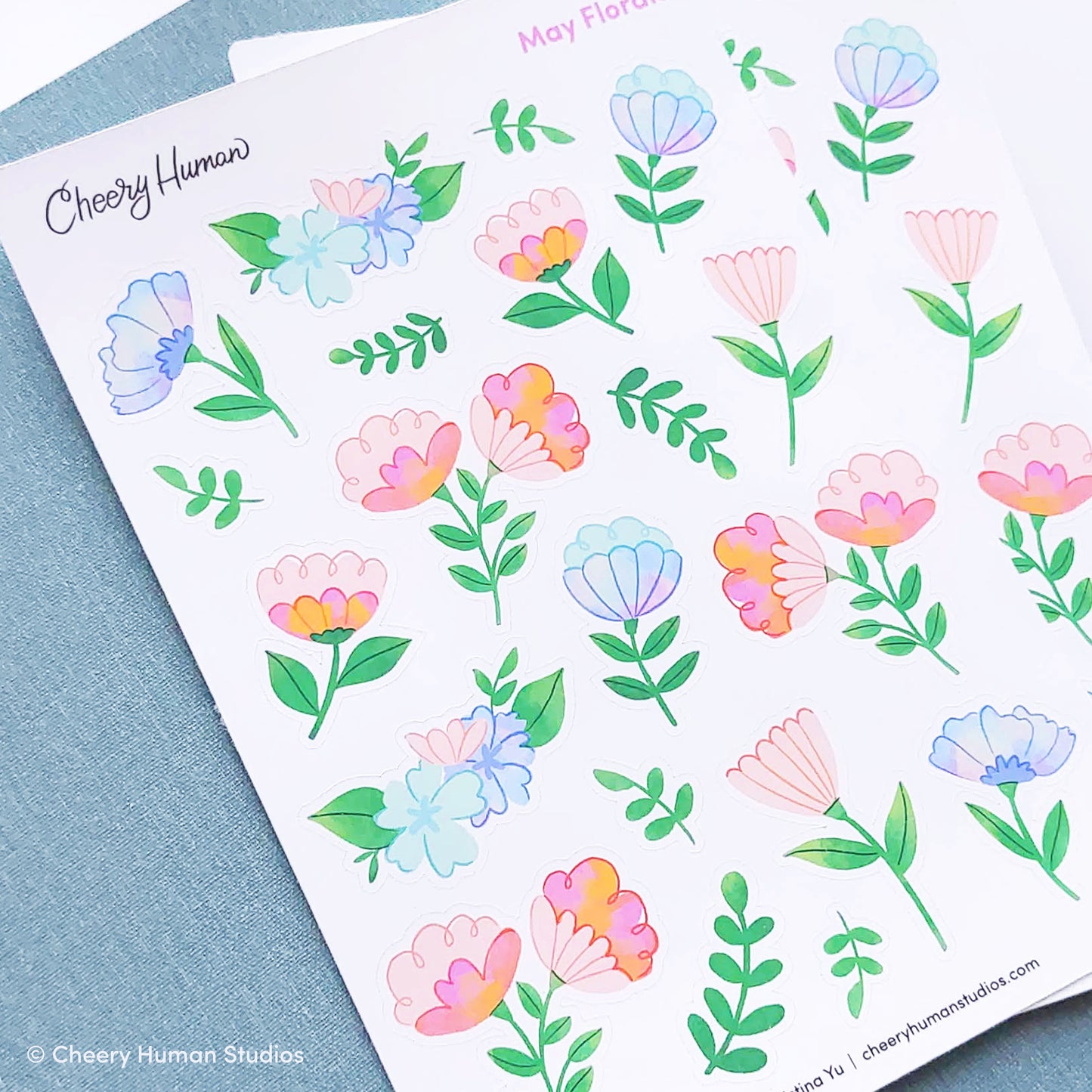 May Florals | Sticker Sheet