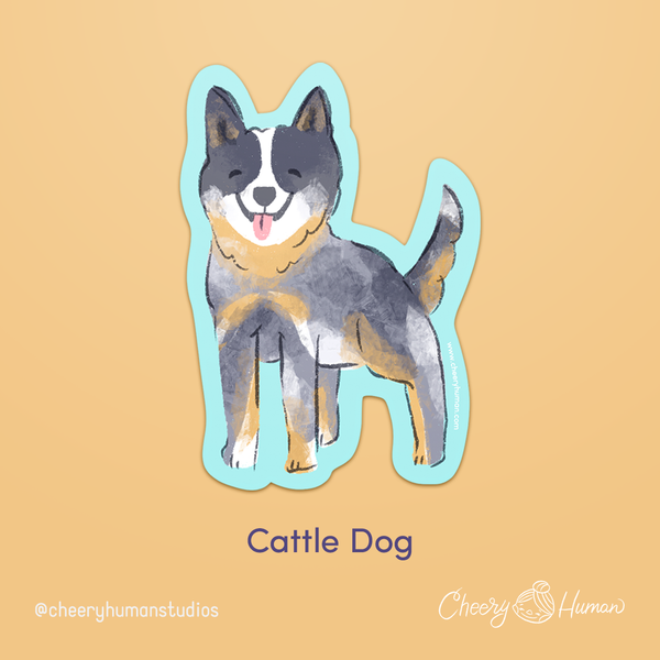 Dogs: Series 1 - Handmade Vinyl Stickers