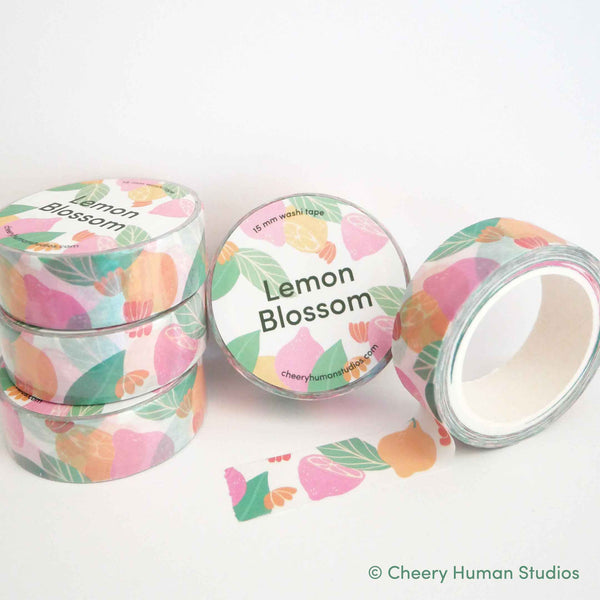 Lemon Blossom - Washi Tape