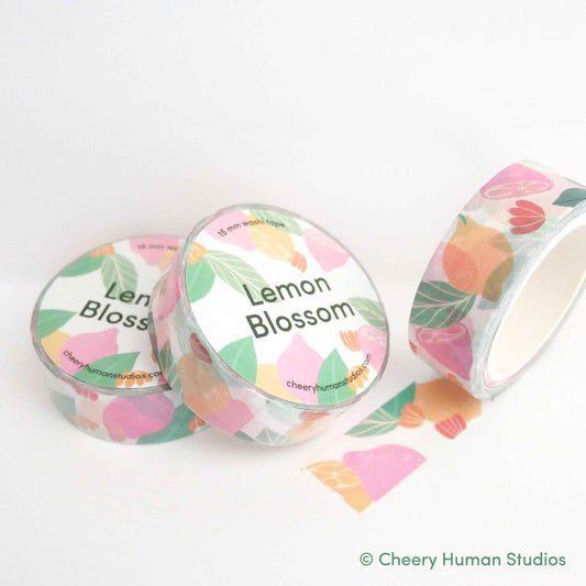 Lemon Blossom - Washi Tape