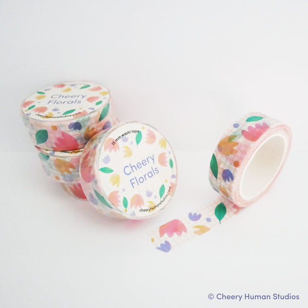 Cheery Florals - Washi Tape