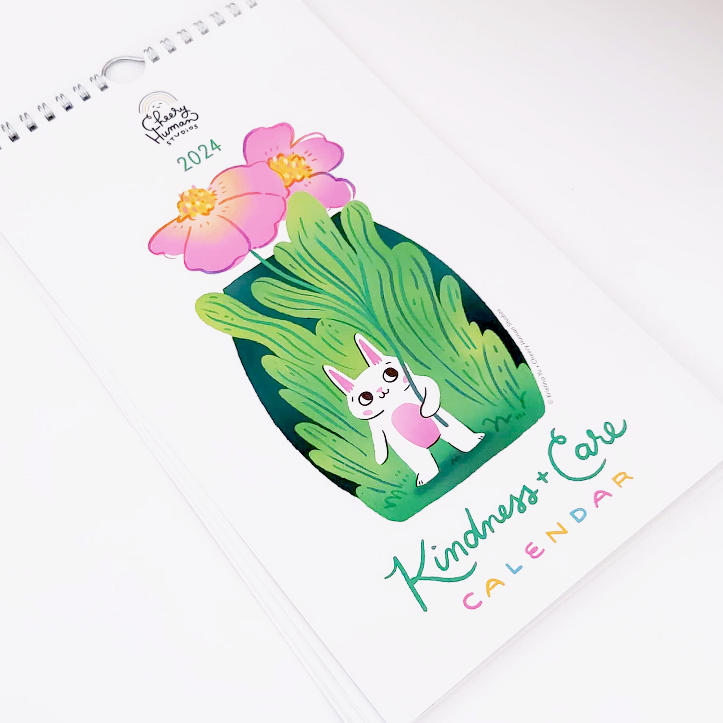 *CLEARANCE* Kindness + Care 2024 Wall Calendar