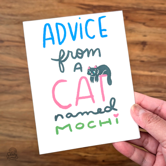 Advice from a Cat Named Mochi - Zine