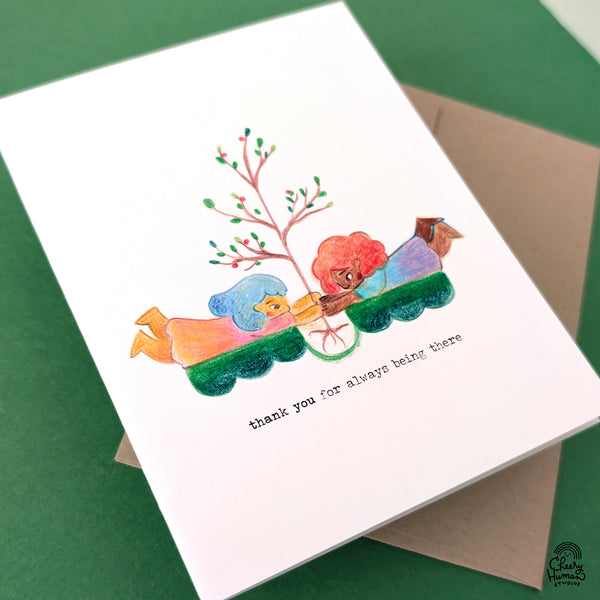 Thank You for Always Being There - Thank You Card - Thanks  Greeting Card