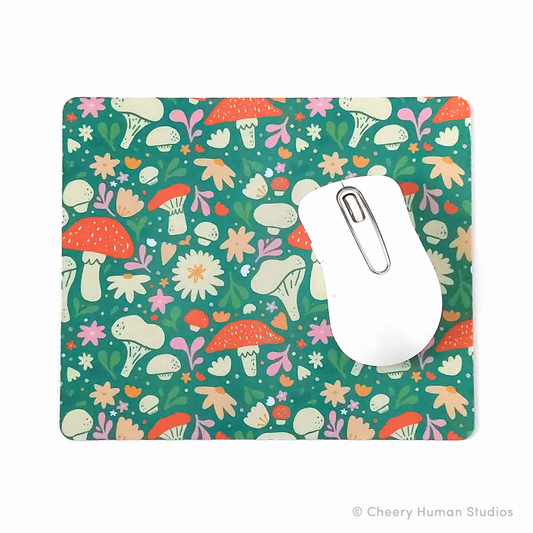 Mushrooms Mouse Pad  | Cozy Mouse Mat