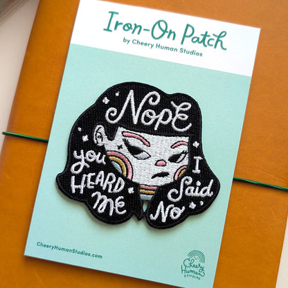 Nope - Iron-On Patch