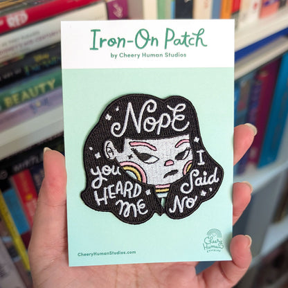 Nope - Iron-On Patch