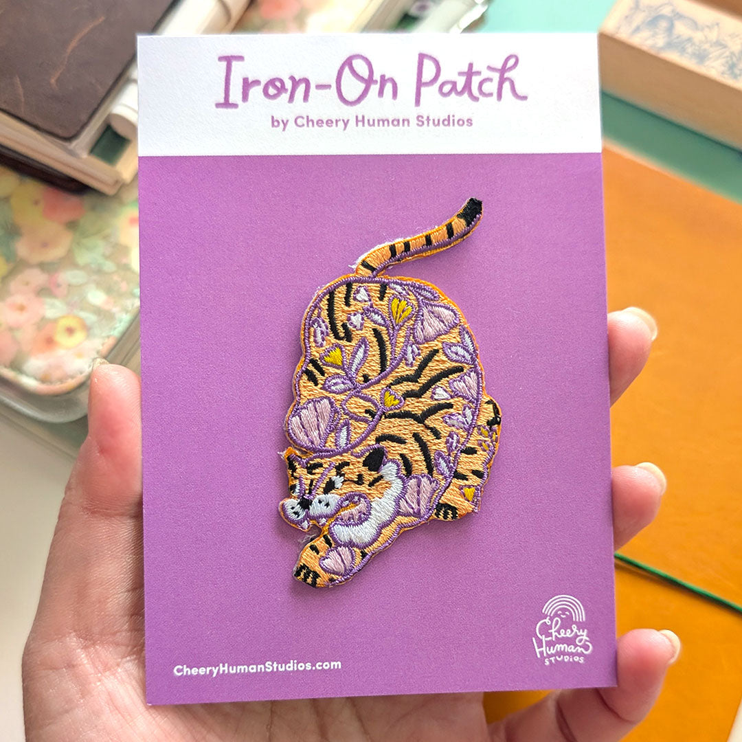 Fierce Tiger - Iron-On Patch