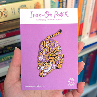 Fierce Tiger - Iron-On Patch