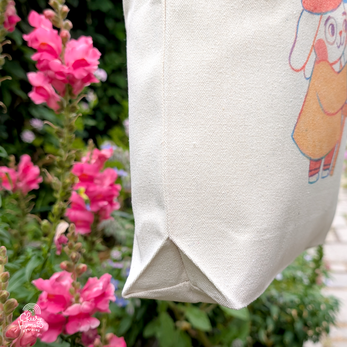 Artist Bunny - Canvas Tote Bag