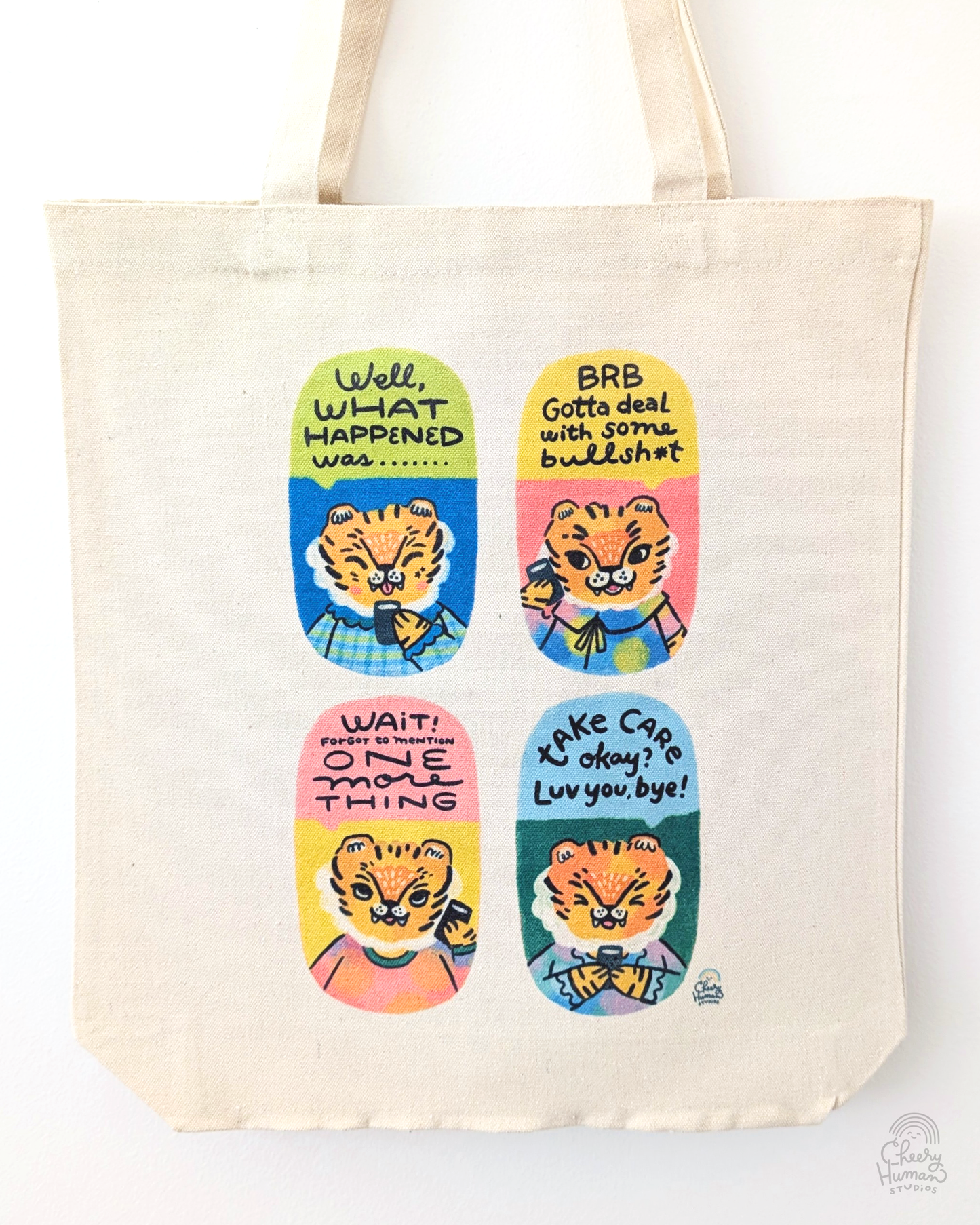 BFF Chats - Canvas Tote Bag