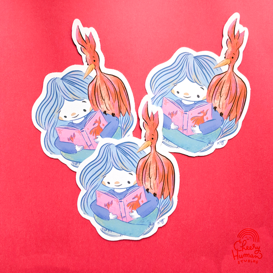 Phoenix Friend - Handmade Vinyl Sticker