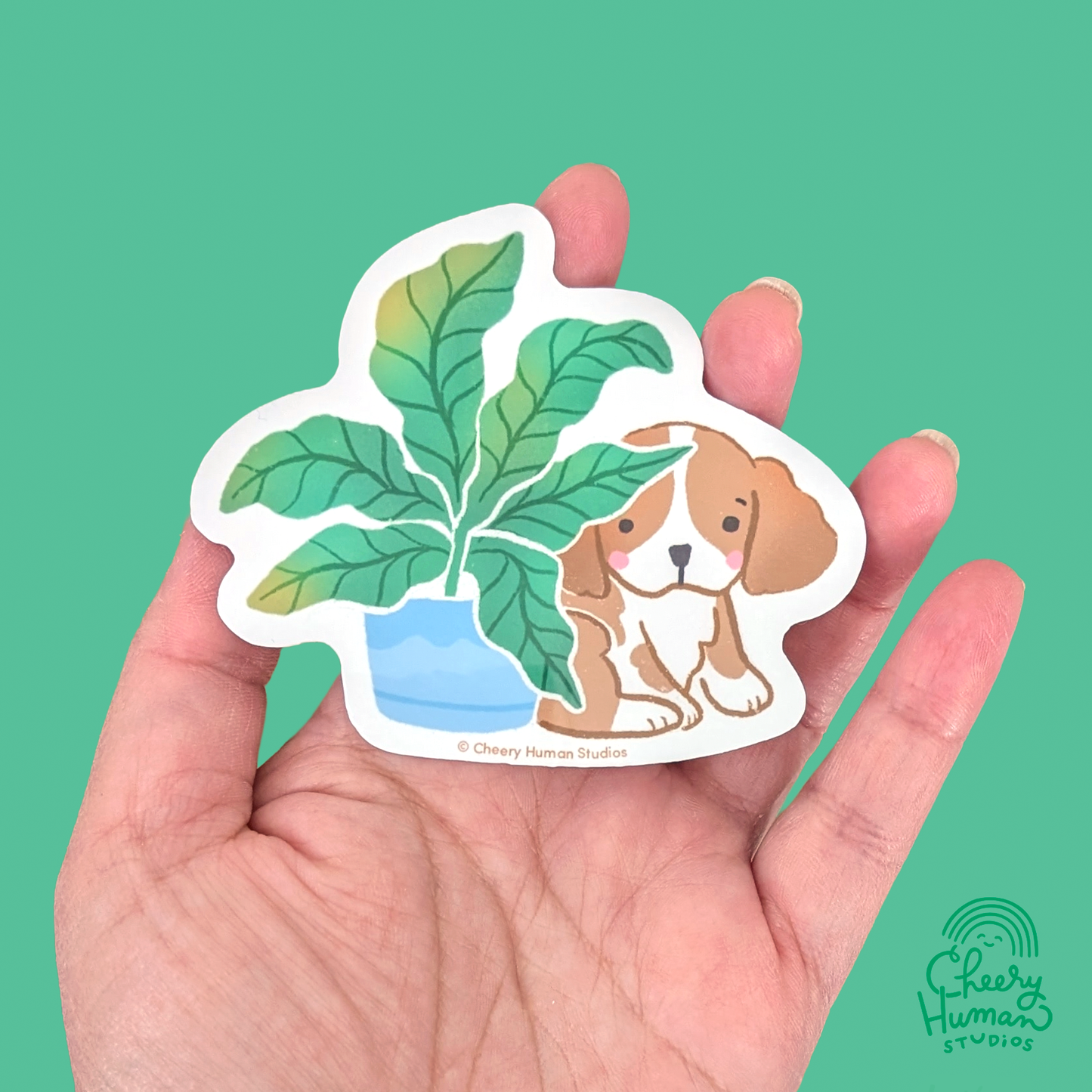 Dogs & Plants - Handmade Vinyl Stickers