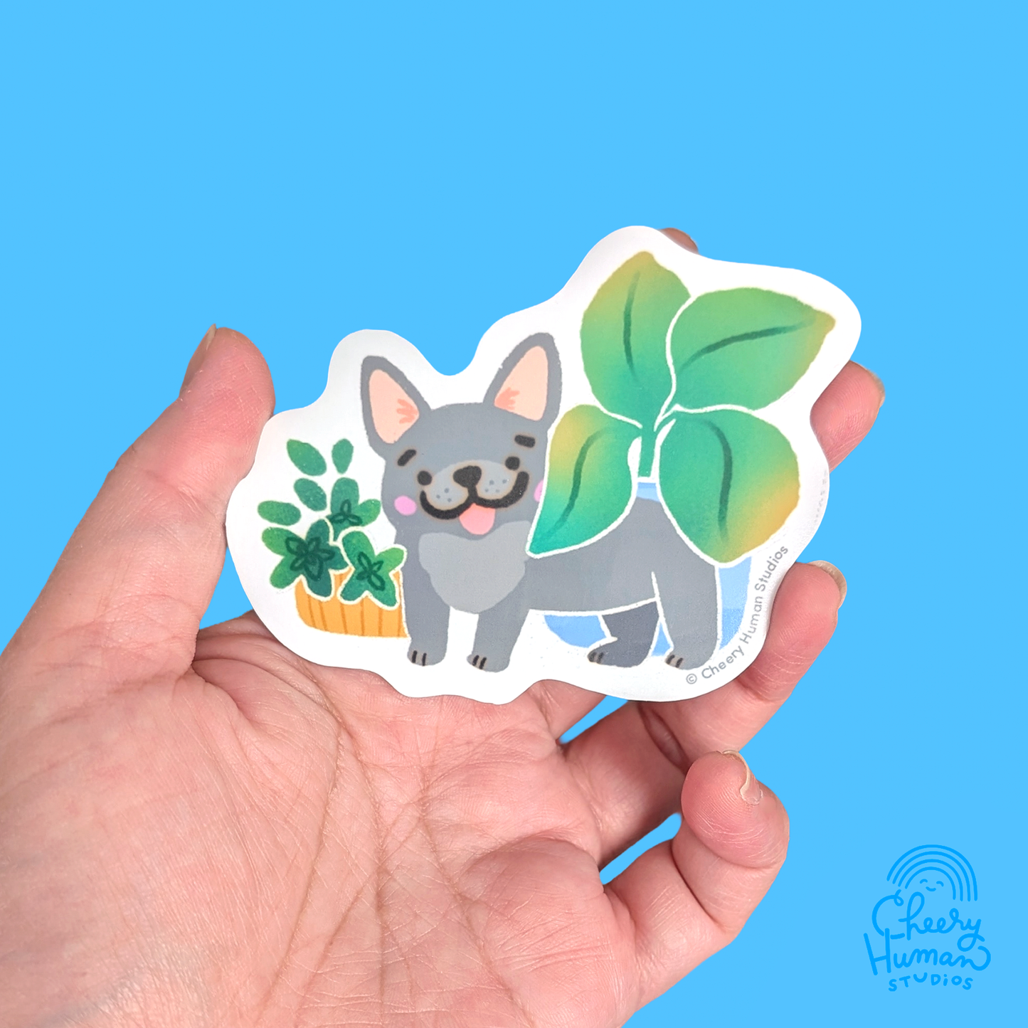 Dogs & Plants - Handmade Vinyl Stickers