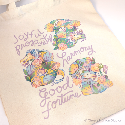 Year of the Dragon - Canvas Tote Bag