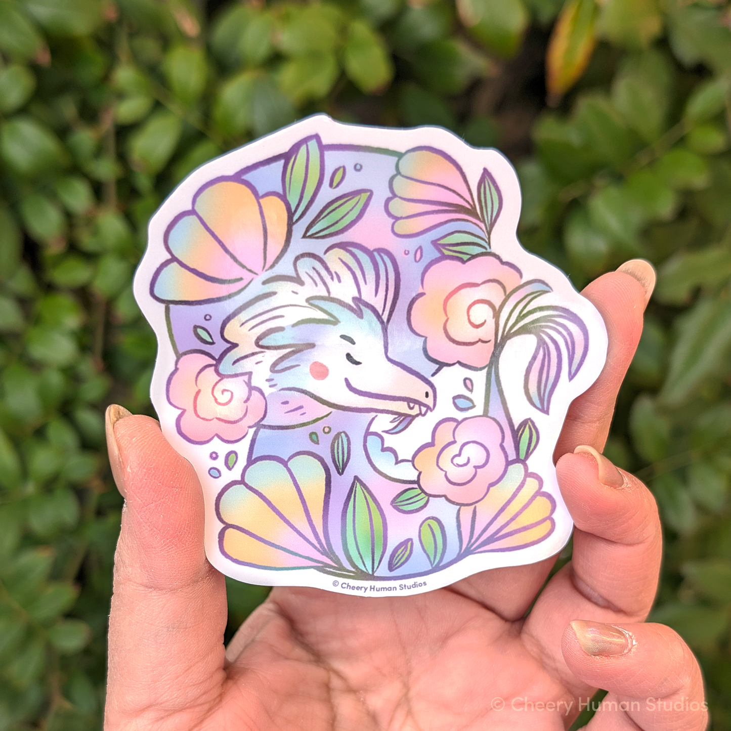 Dragon (Purple) - Year of the Dragon - Handmade Vinyl Sticker