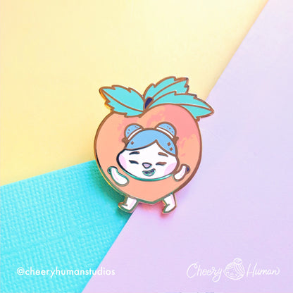 Cheery Peach - Enamel Pin