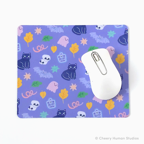 Spooky Cute Mouse Pad  | Adorable Halloween Mouse Mat