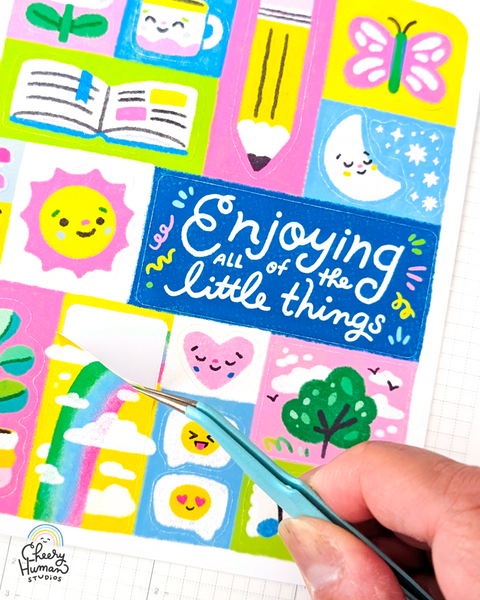 Enjoying the Little Things - Decorative Sticker Sheet
