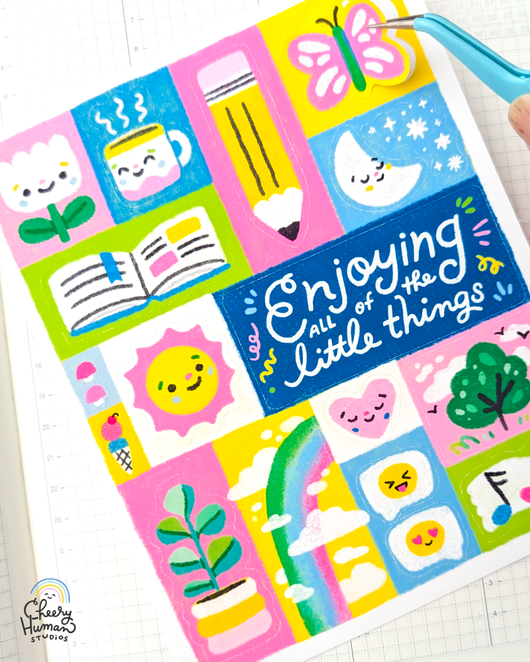 Enjoying the Little Things - Decorative Sticker Sheet