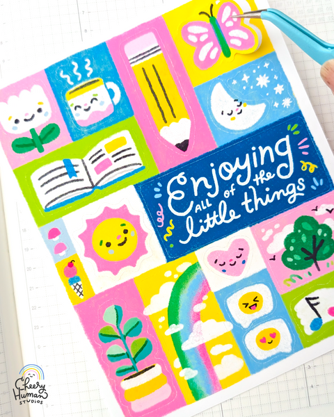 Enjoying the Little Things - Decorative Sticker Sheet