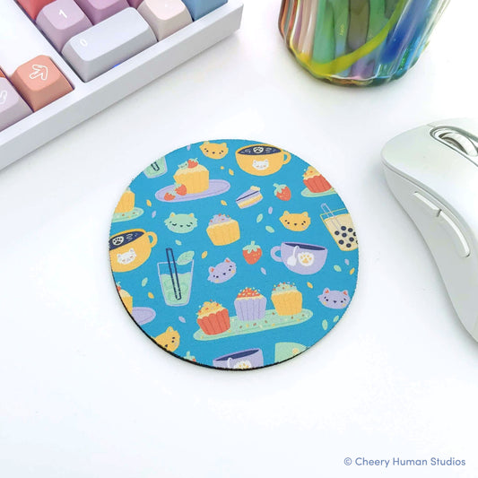 Cat Cafe Coaster | Coffee & Cats Coaster