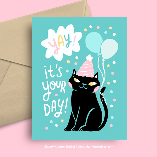 Yay! It's Your Day - Greeting Card | Birthday