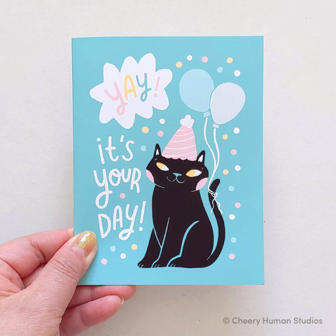 Yay! It's Your Day - Greeting Card | Birthday