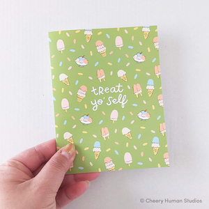 Treat Yo Self - Greeting Card | Birthday | Thinking of You | Just Because