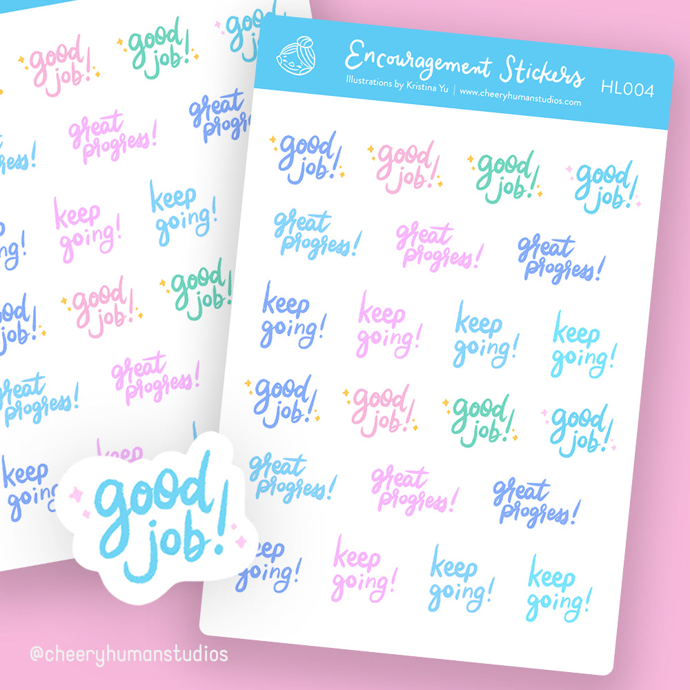 Build Your Own Sticker Sheet Pack of 5 | Planner Sticker Sheets